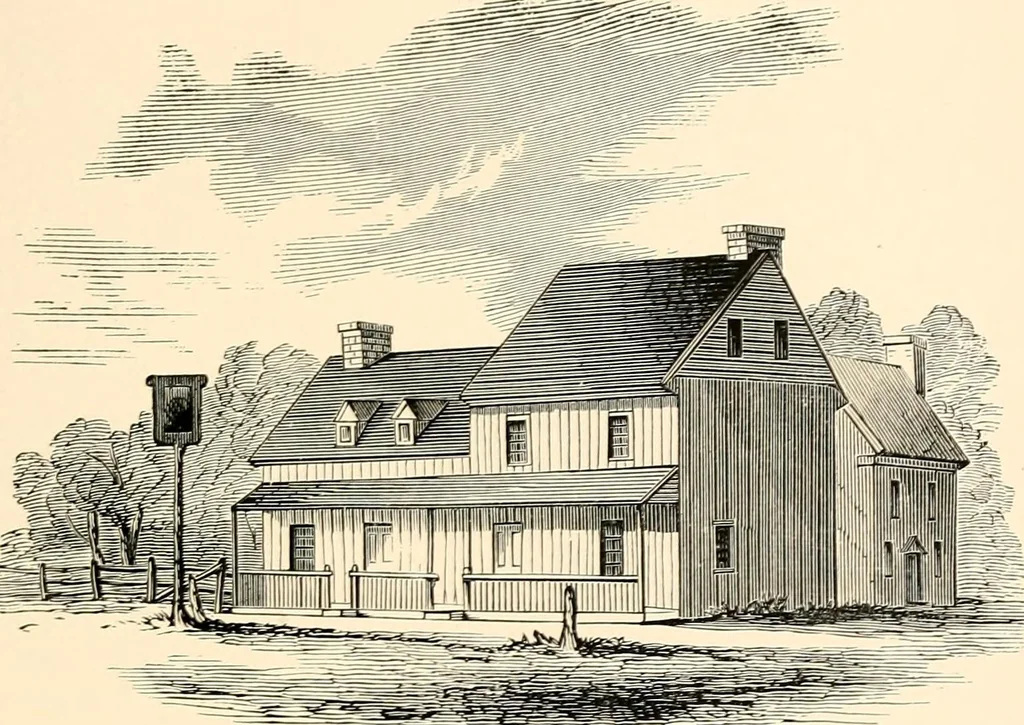 An illustration from A history of Lodge no. 61, F. and A. M., Wilkesbarré, Pa. ... with a collection of masonic addresses .., 1897, leaf 282