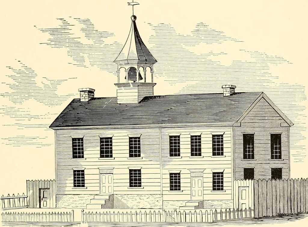 An illustration from A history of Lodge no. 61, F. and A. M., Wilkesbarré, Pa. ... with a collection of masonic addresses .., 1897, leaf 434