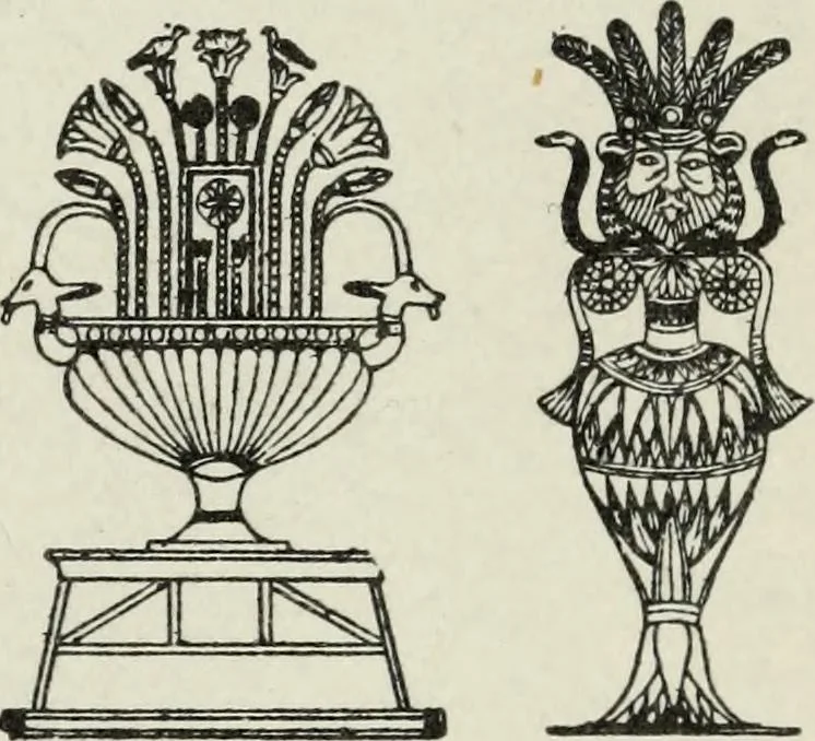 An illustration from The history of magic : including a clear and precise exposition of its procedure, its rites and its mysteries, 1922, leaf 368