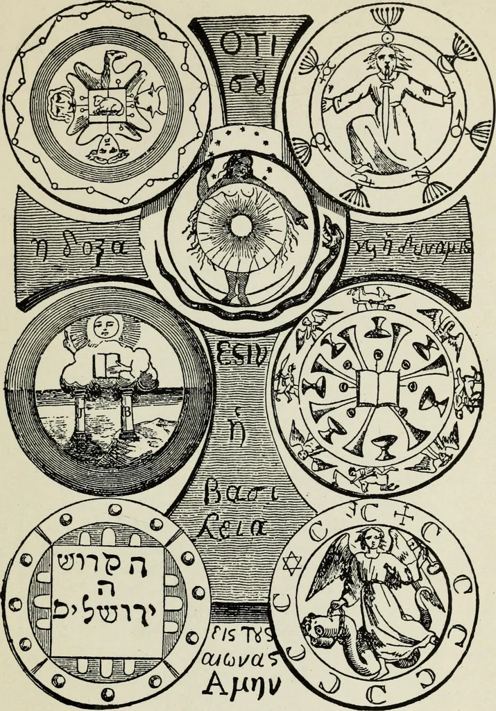 An illustration from The history of magic : including a clear and precise exposition of its procedure, its rites and its mysteries, 1922, leaf 580