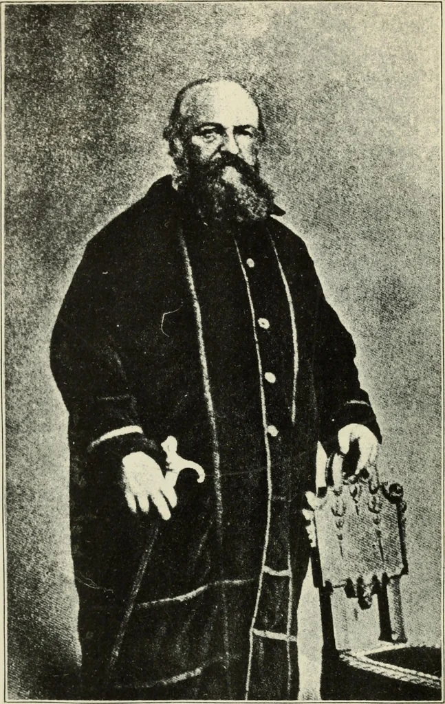 An illustration from The history of magic : including a clear and precise exposition of its procedure, its rites and its mysteries, 1922, leaf 7