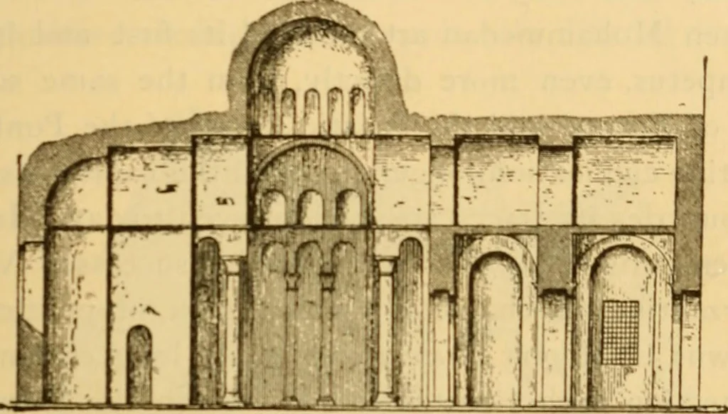 An illustration from History of mediaeval art, 1887, leaf 100