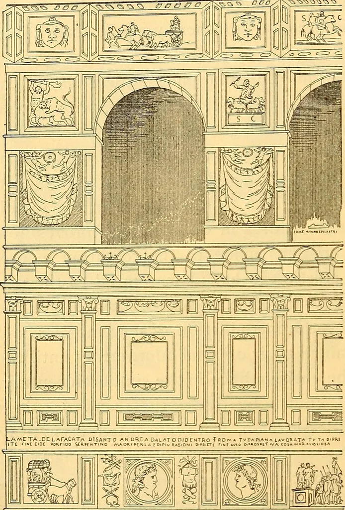 An illustration from History of mediaeval art, 1887, leaf 117