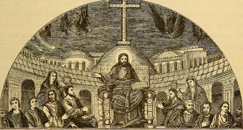An illustration from History of mediaeval art, 1887, leaf 118