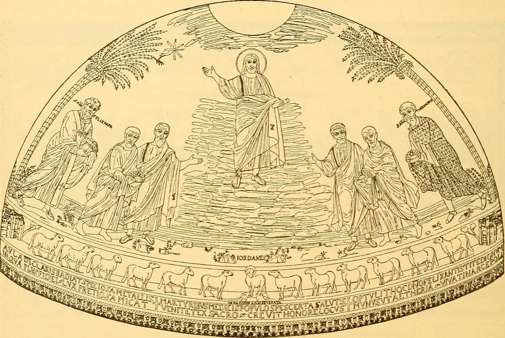 An illustration from History of mediaeval art, 1887, leaf 121