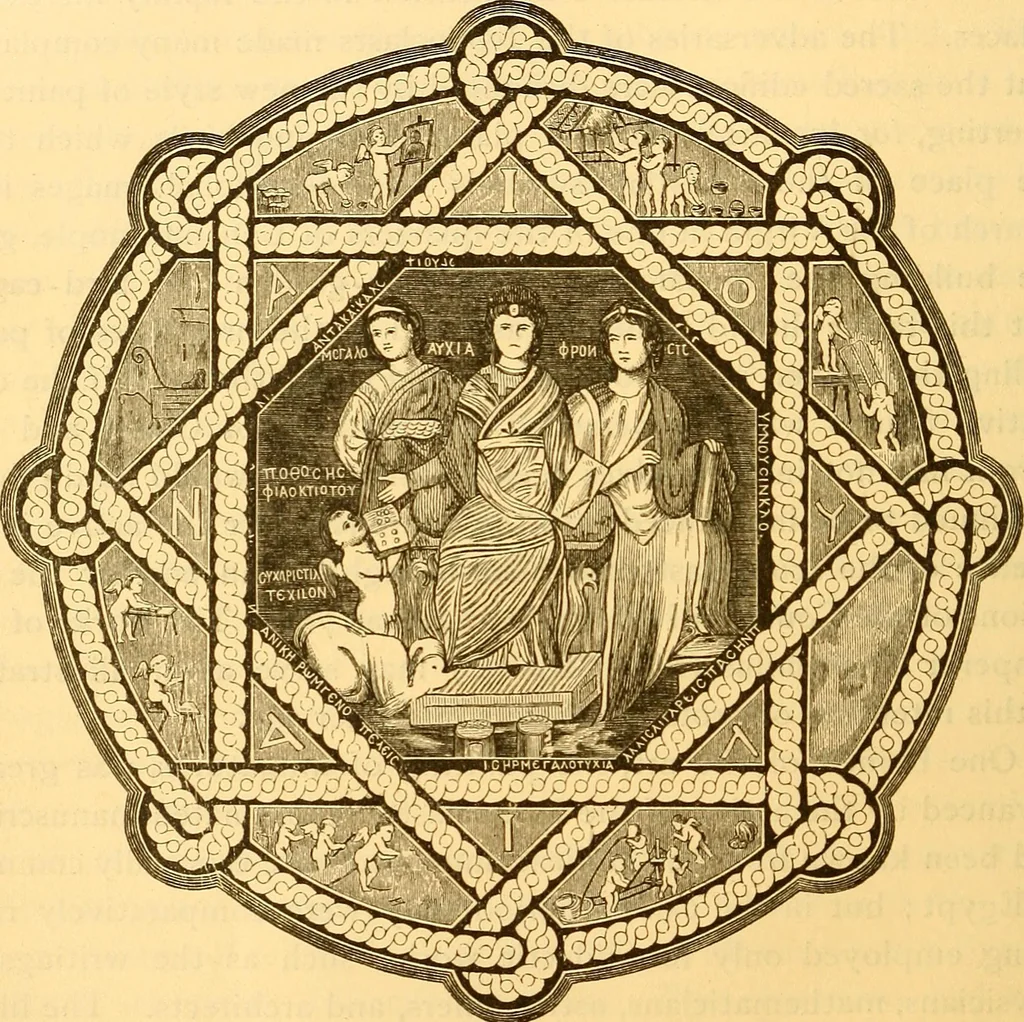 An illustration from History of mediaeval art, 1887, leaf 131