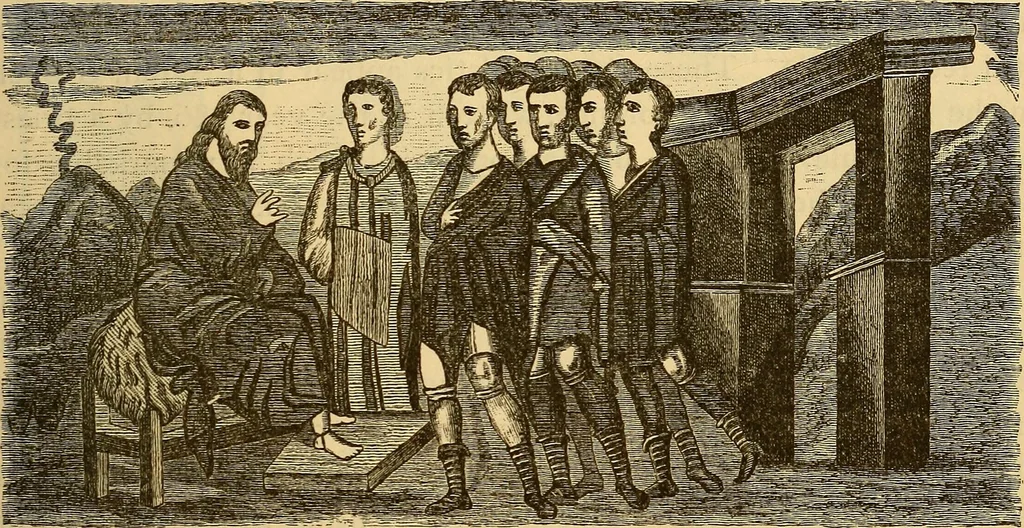 An illustration from History of mediaeval art, 1887, leaf 132