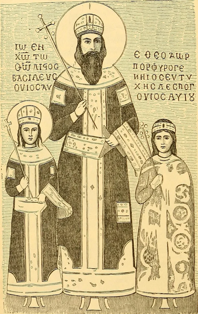 An illustration from History of mediaeval art, 1887, leaf 135
