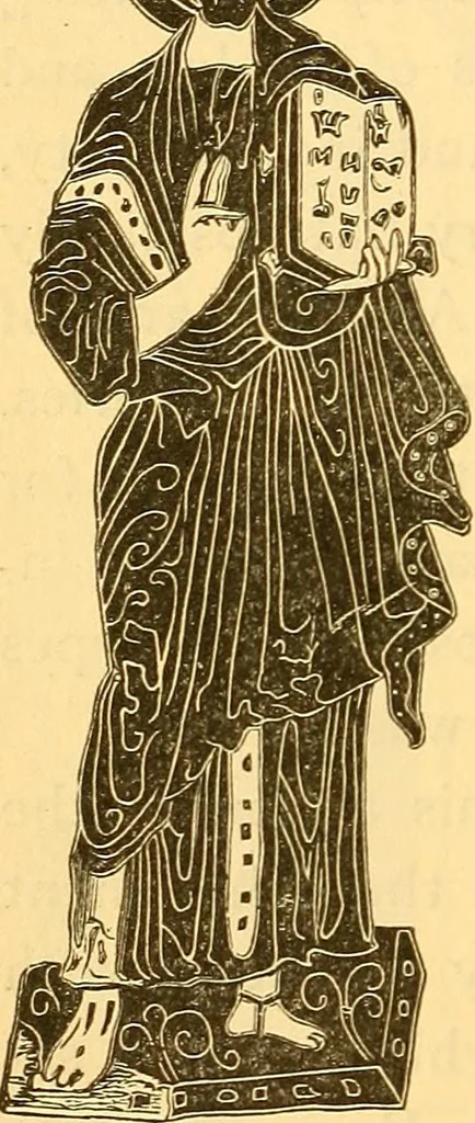 An illustration from History of mediaeval art, 1887, leaf 137