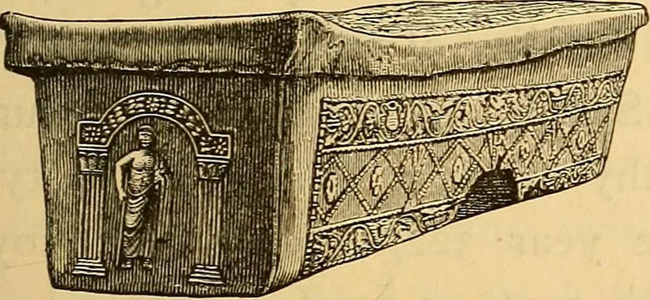 An illustration from History of mediaeval art, 1887, leaf 146
