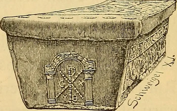 An illustration from History of mediaeval art, 1887, leaf 146