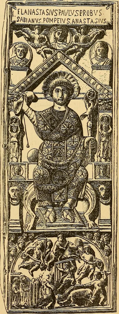 An illustration from History of mediaeval art, 1887, leaf 148