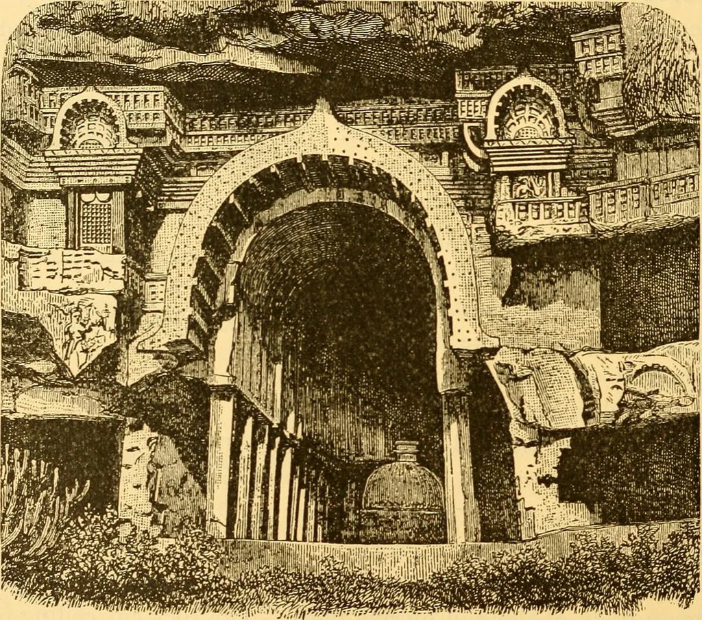 An illustration from History of mediaeval art, 1887, leaf 173