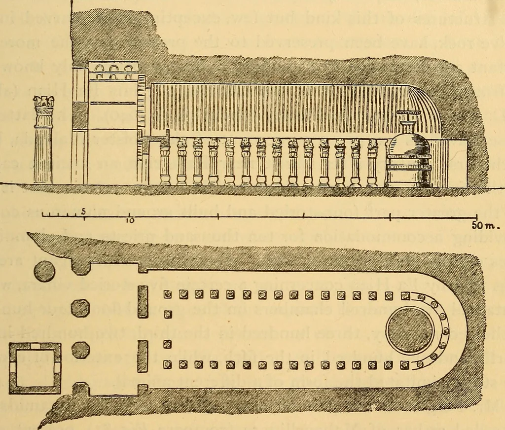 An illustration from History of mediaeval art, 1887, leaf 174