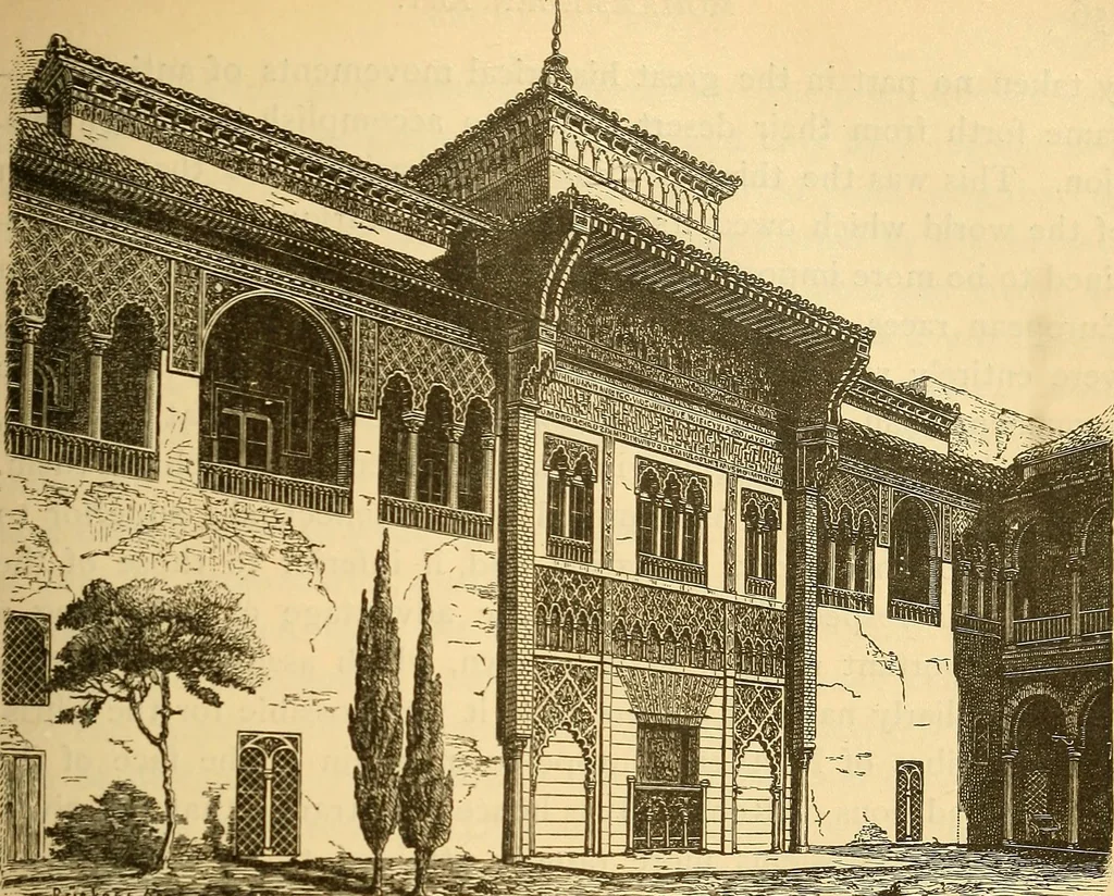 An illustration from History of mediaeval art, 1887, leaf 192