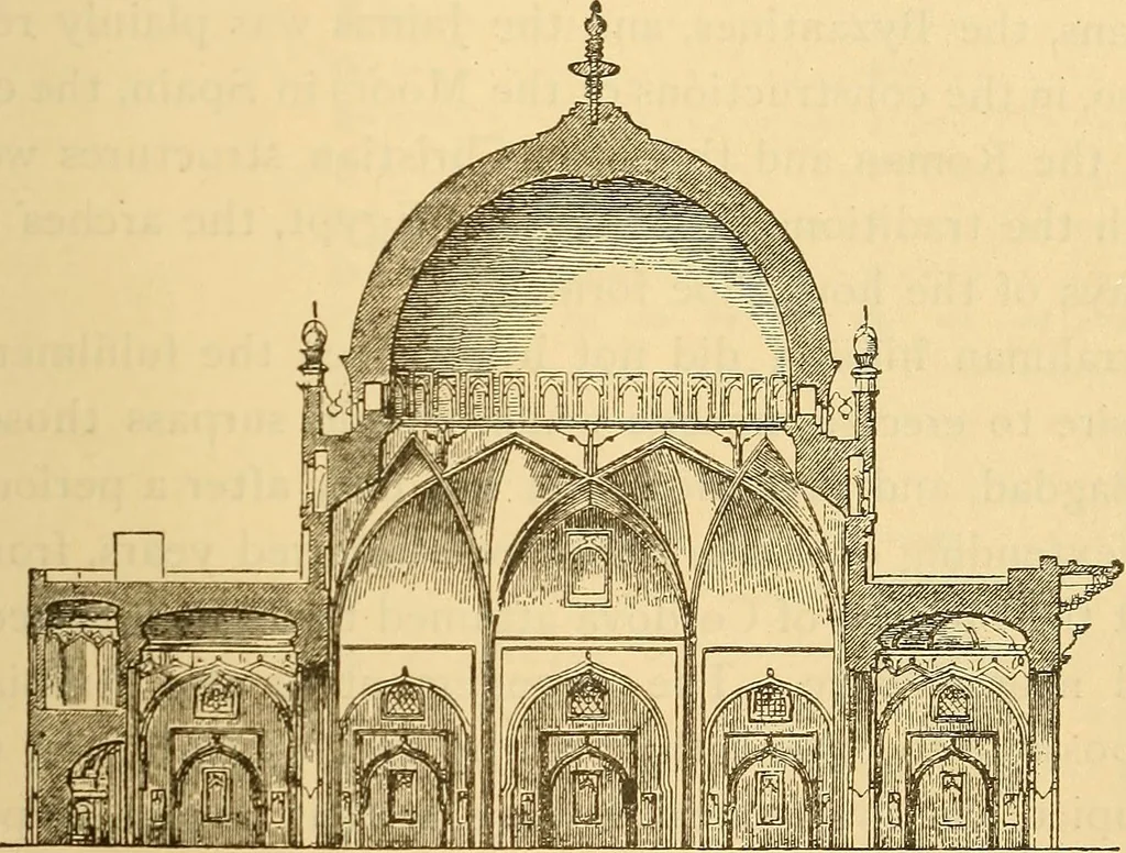 An illustration from History of mediaeval art, 1887, leaf 214