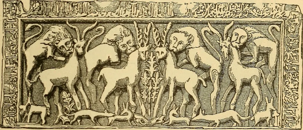 An illustration from History of mediaeval art, 1887, leaf 234
