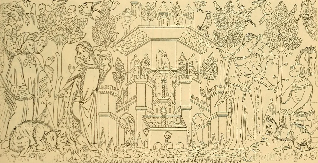 An illustration from History of mediaeval art, 1887, leaf 236