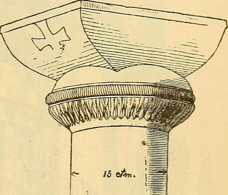 An illustration from History of mediaeval art, 1887, leaf 242