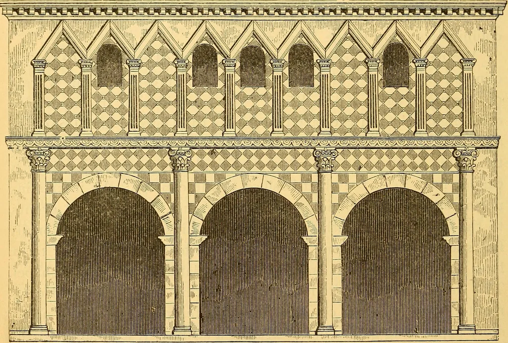 An illustration from History of mediaeval art, 1887, leaf 267