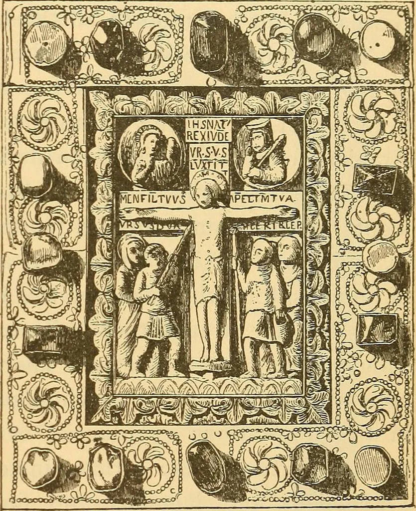 An illustration from History of mediaeval art, 1887, leaf 272