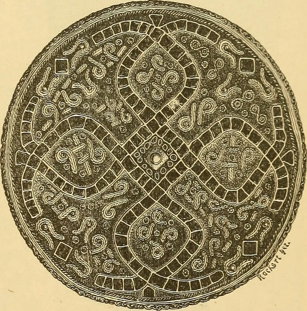 An illustration from History of mediaeval art, 1887, leaf 276