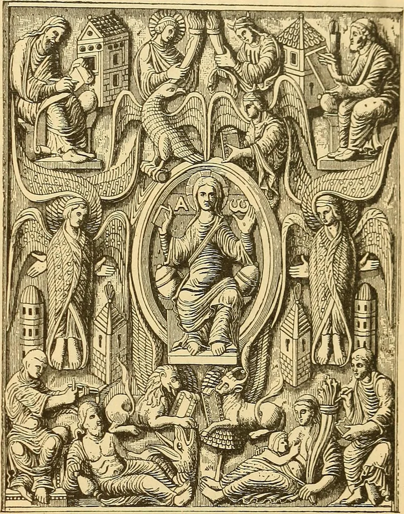 An illustration from History of mediaeval art, 1887, leaf 278