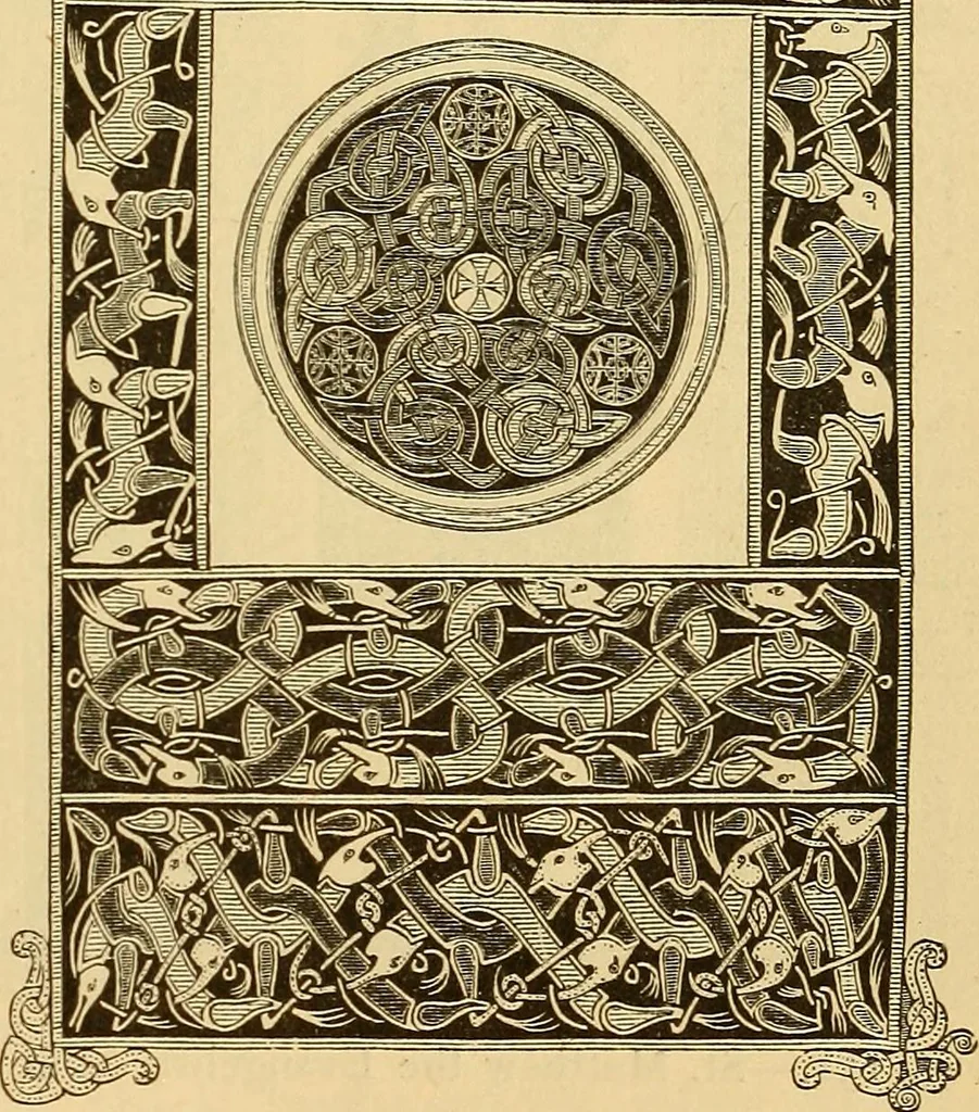 An illustration from History of mediaeval art, 1887, leaf 280