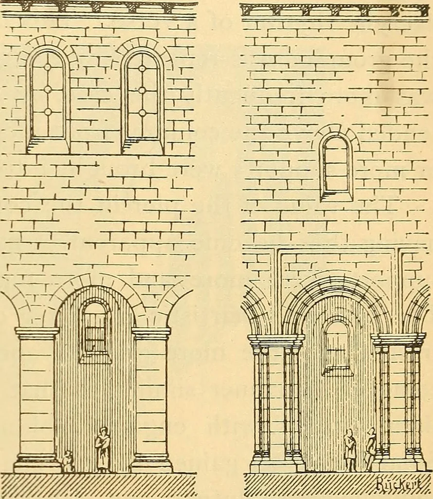 An illustration from History of mediaeval art, 1887, leaf 300