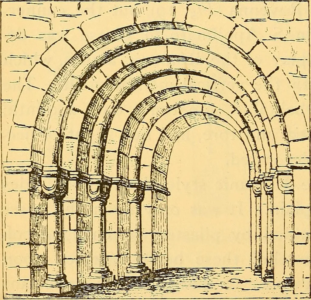 An illustration from History of mediaeval art, 1887, leaf 305