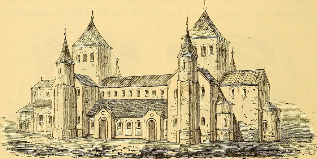 An illustration from History of mediaeval art, 1887, leaf 307
