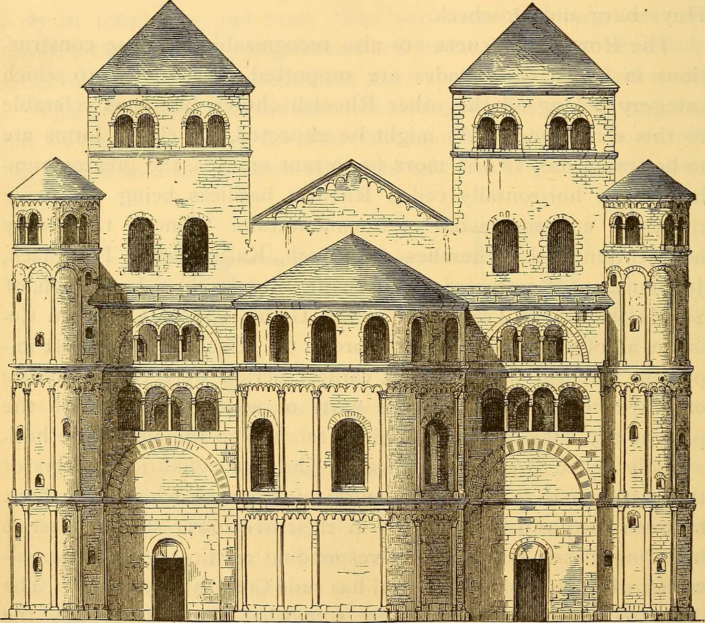 An illustration from History of mediaeval art, 1887, leaf 313