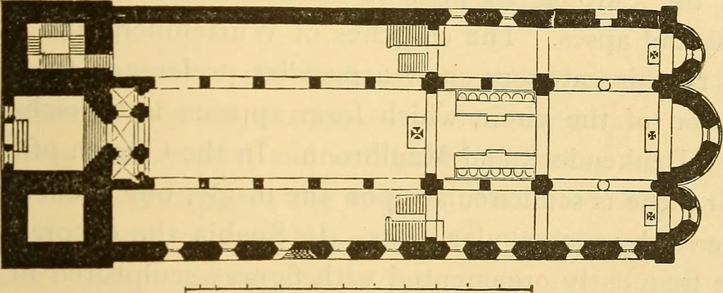 An illustration from History of mediaeval art, 1887, leaf 316