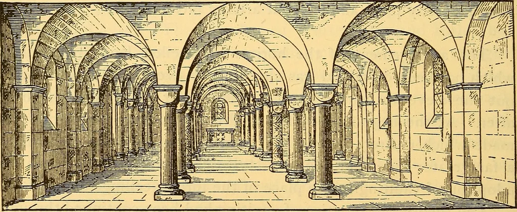 An illustration from History of mediaeval art, 1887, leaf 319