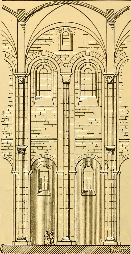 An illustration from History of mediaeval art, 1887, leaf 325