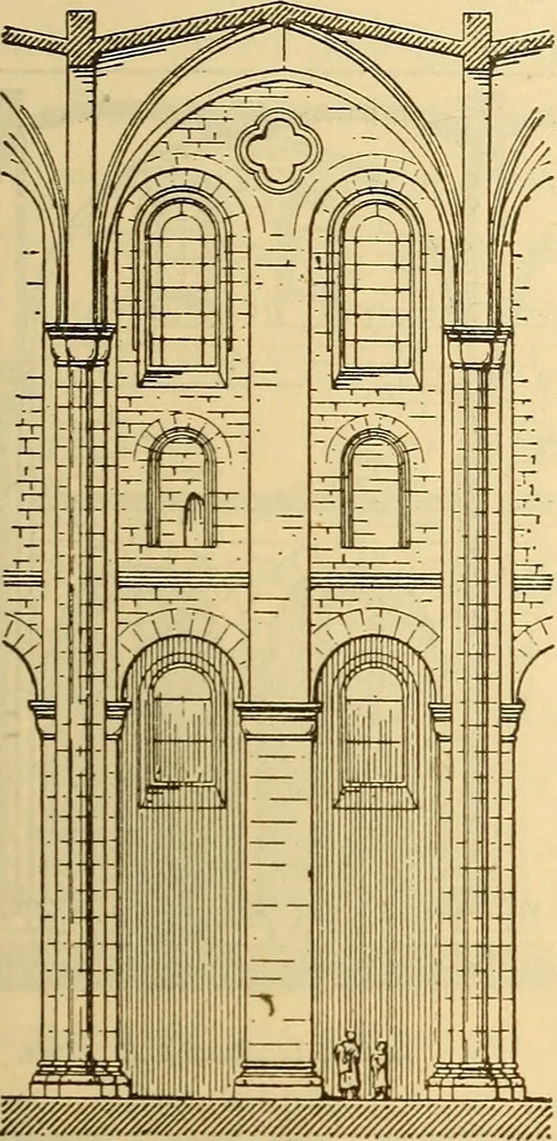 An illustration from History of mediaeval art, 1887, leaf 326