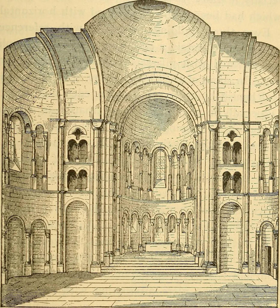 An illustration from History of mediaeval art, 1887, leaf 330