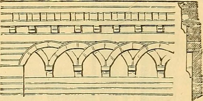 An illustration from History of mediaeval art, 1887, leaf 332