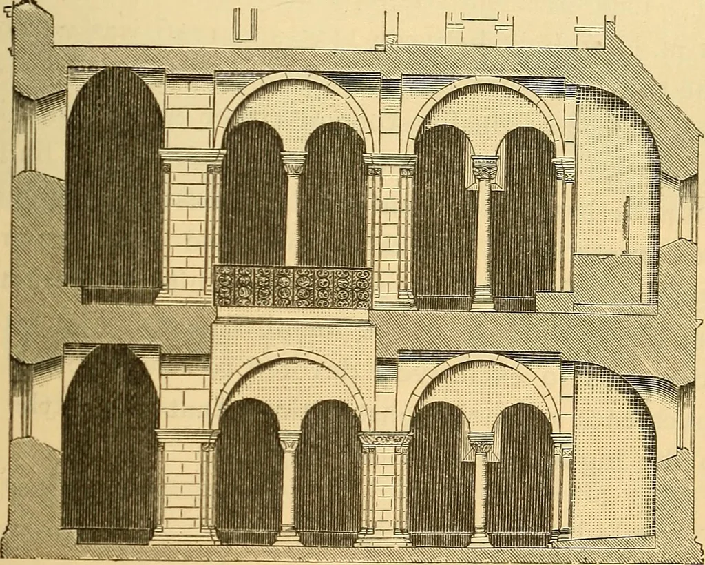 An illustration from History of mediaeval art, 1887, leaf 344