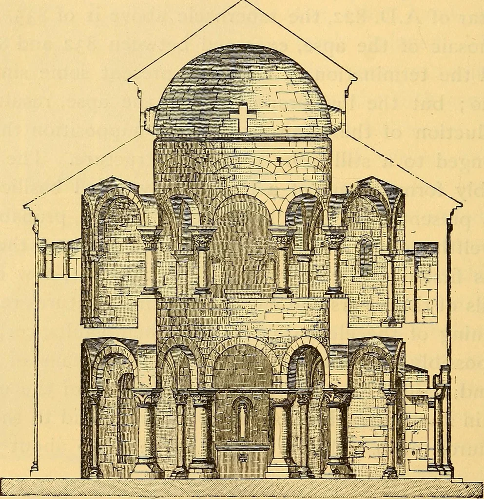 An illustration from History of mediaeval art, 1887, leaf 351