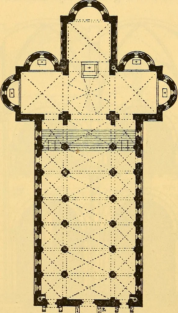 An illustration from History of mediaeval art, 1887, leaf 357