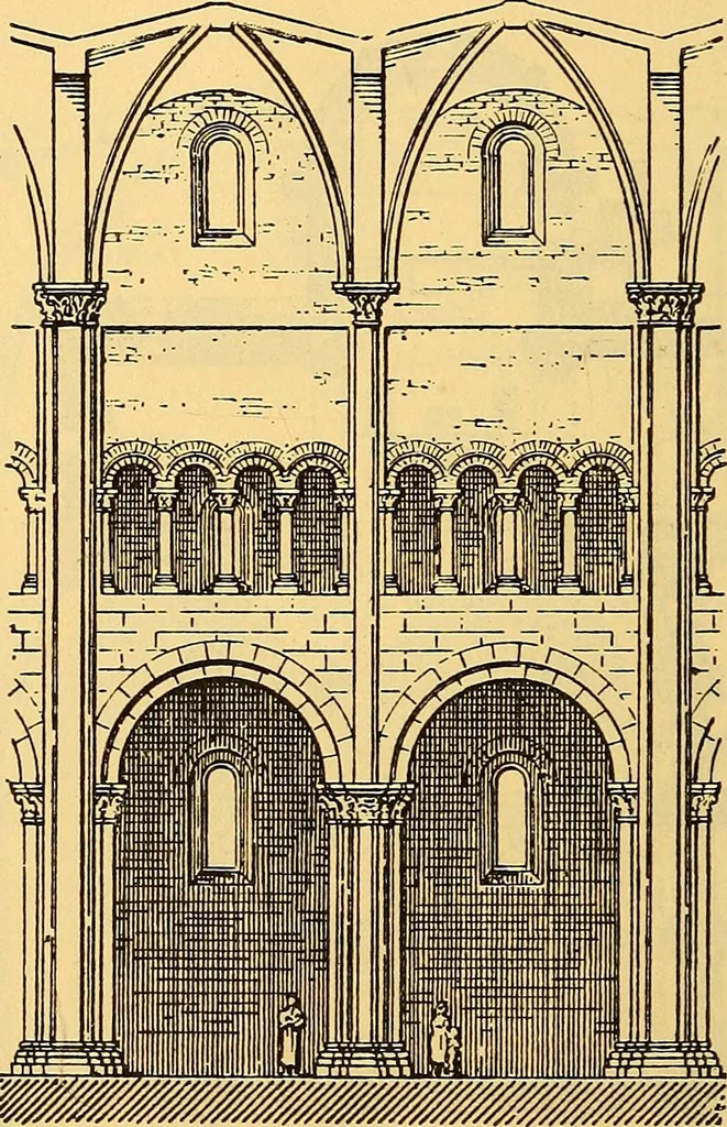An illustration from History of mediaeval art, 1887, leaf 357