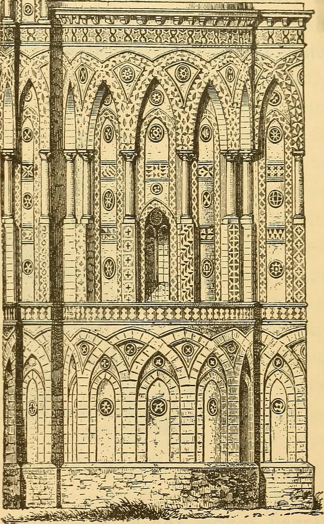 An illustration from History of mediaeval art, 1887, leaf 370