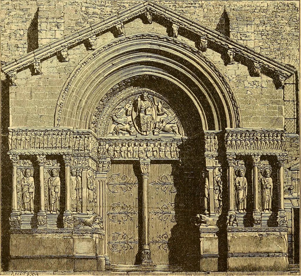An illustration from History of mediaeval art, 1887, leaf 377