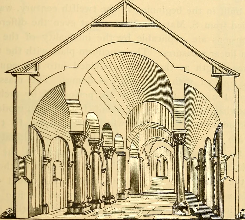 An illustration from History of mediaeval art, 1887, leaf 392
