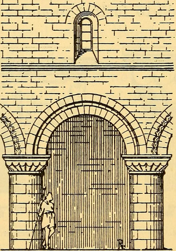 An illustration from History of mediaeval art, 1887, leaf 399