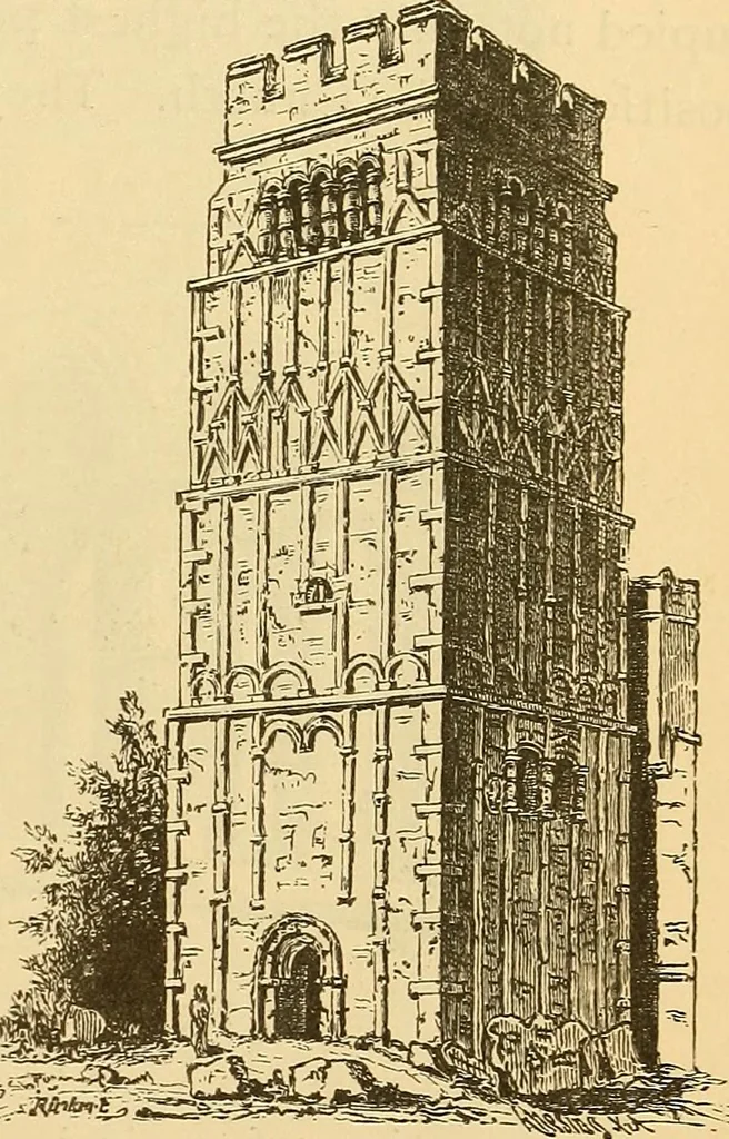An illustration from History of mediaeval art, 1887, leaf 416