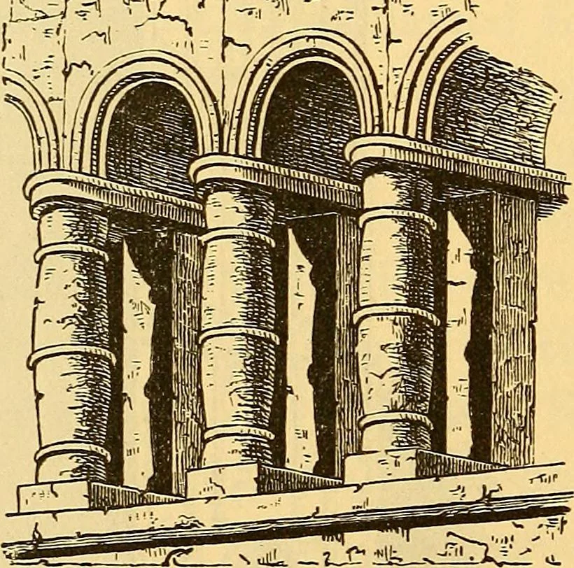 An illustration from History of mediaeval art, 1887, leaf 417