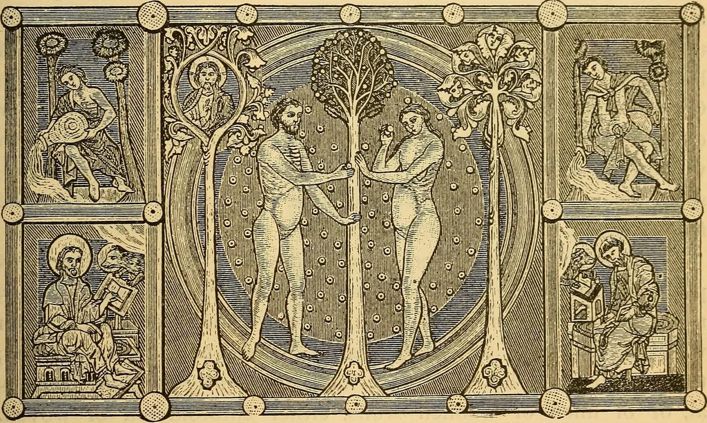 An illustration from History of mediaeval art, 1887, leaf 442
