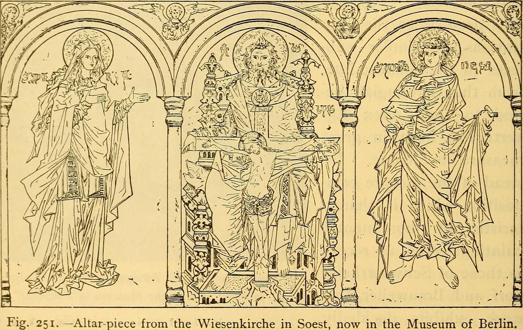 An illustration from History of mediaeval art, 1887, leaf 445